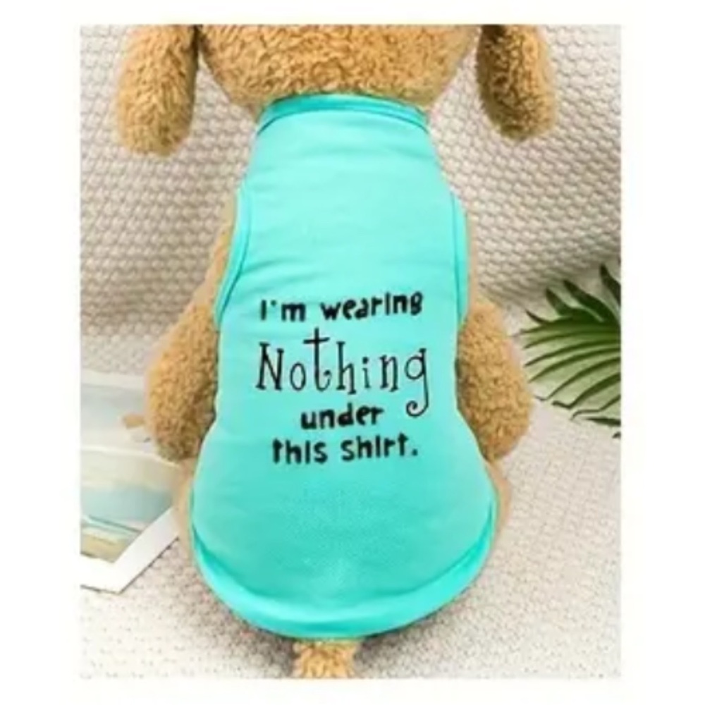 Funny Ice Silk Pet Cooling Breathable Vest for Cats & Dogs (Sm)